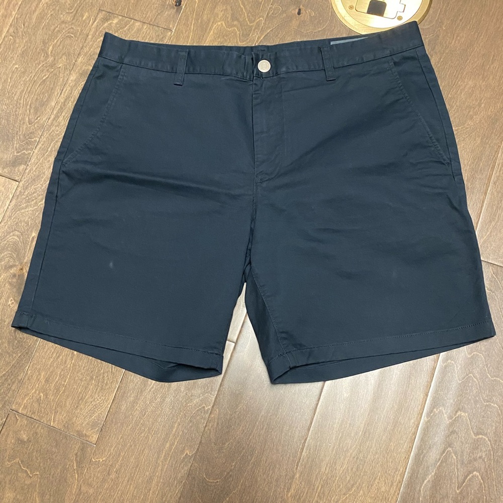 Navy Blue Bonobos 7” Inseam Shorts